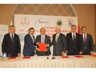 İnegöl Osb Ortaokulu Protokolü İmzalandı