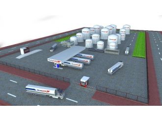 Ergaz & Bluepet Akaryakıt Depolama Terminali Kuruyor