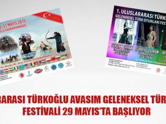 1. Uluslararası Türkoğlu Avasım Geleneksel Türk Oyunları Festivali 29 Mayıs’ta Başlıyor