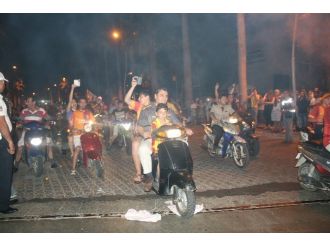 Marmaris’te Galatasaray Coşkusu