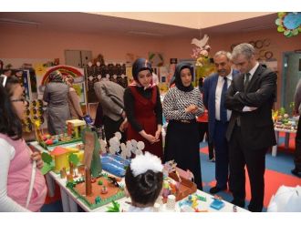 Anaokulu Öğrencilerinden Yıl Sonu Sergisi
