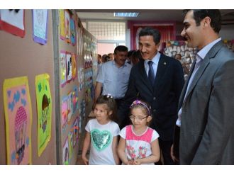 Anaokulu Öğrencilerinden Yıl Sonu Sergisi