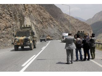 Hakkari’de Askeri Hareketlilik