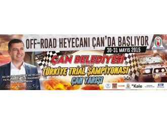 Çan’da İlk Kez Off-road Heyecanı