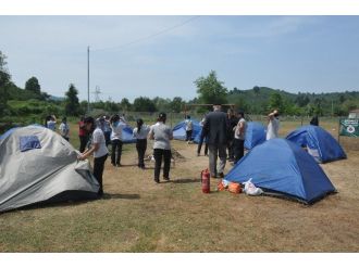 Akçakoca’nın İzcileri Çayağzı Kampında