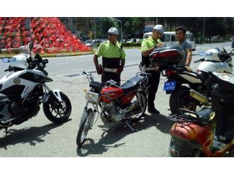 Motosiklet Uygulamaları Devam Ediyor