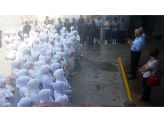 Zafer Teber İşçiler İle Bir Araya Geldi