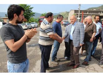 Sedat Namal Sanayi Esnafı İle Duada Buluştu