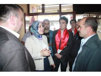 Ak Parti Trabzon Milletvekili Adayı Ayşe Sula Köseoğlu, Çalışmalarını Akçaabat’ta Sürdürdü