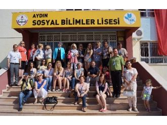 Aydın Sosyal Bilimler Lisesi Comenıus Projesı Kapsamında 6 Ülkeye Ev Sahipliği Yaptı