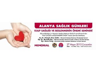 Alanya Belediyesi’nden “Kalp Sağlığı Ve Beslenmenin Önemi” Semineri
