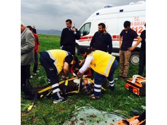 Pasinler’de Trafik Kazası: 1 Yaralı