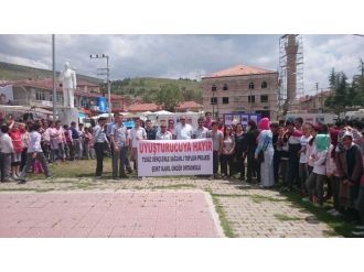 Öğrencilerden ’Uyuşturucuya Hayır’ Yürüyüşü