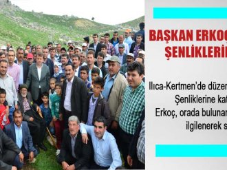 Başkan Erkoç Abaz Yayla Şenliklerine Katıldı