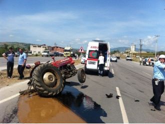 Samsun’da Trafik Kazası: 1 Ölü, 1 Yaralı