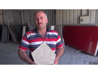 Kestiği Mermerden ‘Allah’ Yazısı Çıktı