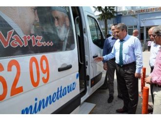 Yunusemre’den Merkez Efendi Hastanesi’ne Hizmet Aracı