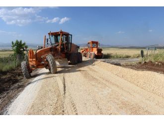 Bozhöyük Grup Yolu Yapılıyor