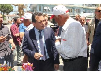 Mhp’li Eryılmaz Ziyaretlerini Sürdürüyor