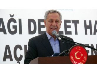 Arınç: Türkiye Bölgede Vaha Gibi