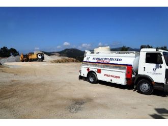 Bodrum Belediyesi, Tam Teçhizatlı Akaryakıt Arabasıyla Hizmet Veriyor
