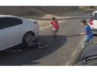 Son Anda Kurtuldular ! Korkunç Anlar Kamerada