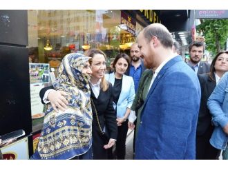 Bilal Erdoğan, Malatya’da Esnafı Ziyaret Etti
