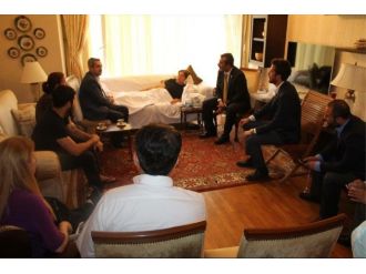 Ünüvar’dan Türkmen’e Geçmiş Olsun Ziyareti