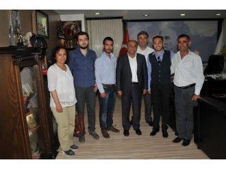 Başkan Hasan Arslan’a Sivaslılardan Ziyaret