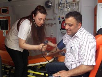 Mersin Büyükşehir Belediyesi’nden İlçelere Ambulans