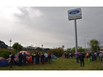 Otosan İşçileri Eylemin 3’ncü Gününde