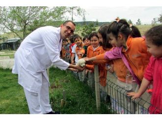 Ana Okulu Öğrencileri Hayvan Barınağında