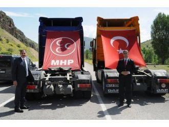 Mhp Adayları Aydın Ve Kaya Şenka’ya, Akşar Ve Bardız’da…