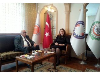 Filistin Büyükelçisi Alsarraj’dan Türkiye İş Dünyasına Ziyaret