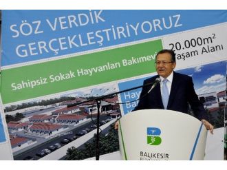 Türkiye’nin En Büyük Hayvan Bakımevinde Temel Atıldı
