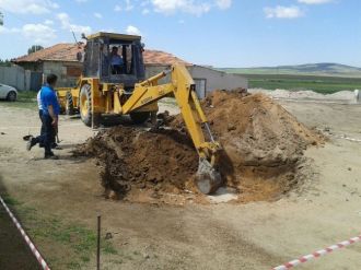 Döğer’de İzin Alınarak Define Arandı