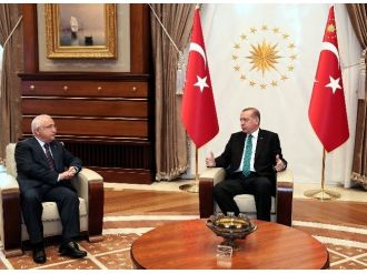 Cumhurbaşkanı Erdoğan, Tbmm Başkanı Çiçek’i Kabul Etti