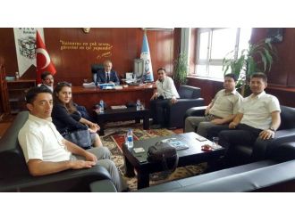 Eğitim Bir-sen Ekinci’yi Ziyaret Etti