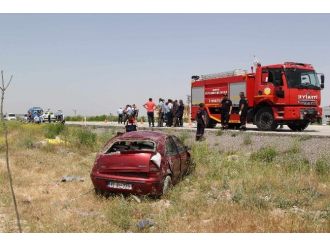 Cihanbeyli’de Trafik Kazası: 1 Ölü, 2 Yaralı