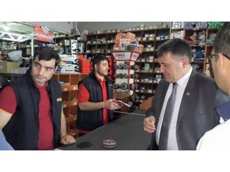Mhp Adayları Çimen Ve Hızarcı Sanayi Esnafının Sorunlarını Dinledi