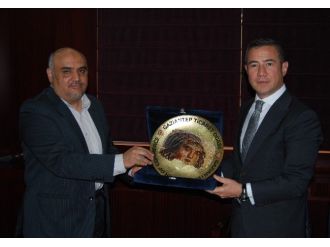 Kashan Ticaret Odası Heyeti, Gto’yu Ziyaret Etti