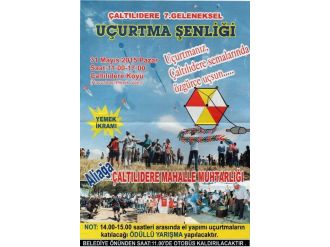 Çaltılıdere’de Uçurtma Şenliği