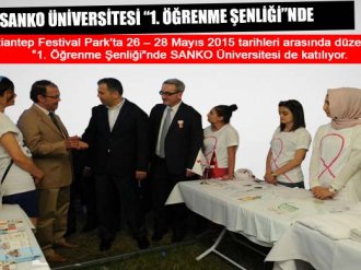 Sanko Üniversitesi “1. Öğrenme Şenliği”nde