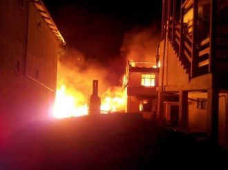 Trabzon’da Yangın