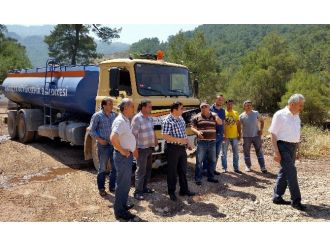 Adrasan Olimpos Arasındaki Yolda Asfalt Çalışmaları Başladı