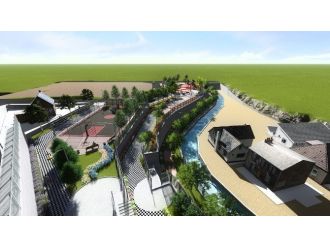 Alanya’da Sak Irmağı Kenarına Park Ve Sosyal Alanlar Yapılıyor
