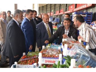 Sp-bbp Milli İttifak Adaylarından Esnaf Ziyareti