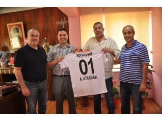 Ataşbak, Adanasporlu Yöneticileri Kabul Etti
