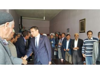 Saadet Partisi Heyeti Çaldıran’da