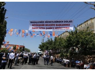 Sarı Salkım’dan Şahin’e Hizmet Teşekkürü